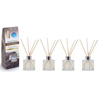 Vanilla Bean Scented Reed Diffuser With Essential Oil 30ml Bottle - Neutral / 4