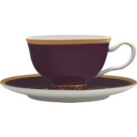 Maxwell Williams Footed Cup and Saucer Teas C's Kasbah Violet 200ml - Purple