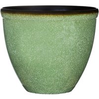 Bell Glazed Sage Green Planter - Green / 1
