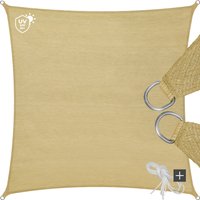 Shade Sail Triangular With UV Protection 50, Water-Repellent, Beige - Beige / 5000cm