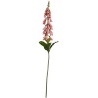 Set of 3 Pale Pink Artificial Foxglove Stems - Pink