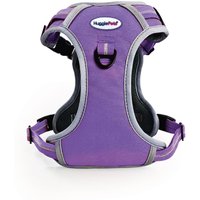 HugglePets Activity & Travel Dog Harness - Pink, X Large - Purple / Small