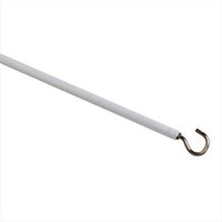 Curtain Net Wire - White / 1m