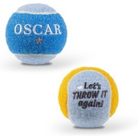 Pre-personalised Dog Ball Toy - Oscar
