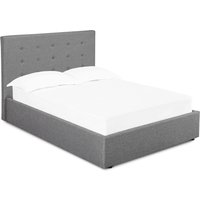 , Lucy Lift Storage Bed Frame - Grey / Double , Lucy Lift Storage Bed Frame - Grey / Double