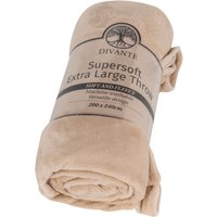 Supersoft Throw - Latte / Extra Large