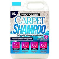 Pro-Kleen 5L Professional Carpet and Upholstery Shampoo High Concentrate - Blue