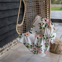 Watercolour Plants Blanket - Green
