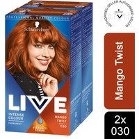 Schwarzkopf Live 030 Mango Twist Permanent Hair Dye - 030 Mango Twist / 2