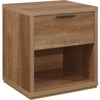 Stockwell 1 Drawer Bedside - Rustic Oak