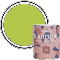 Rust-Oleum Bathroom Wood Cabinet Paint in Satin Finish - Key Lime 750ml - Green