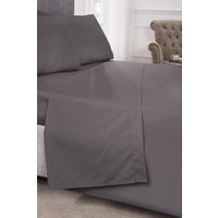 Peracle Fitted Sheet - Grey / Superking