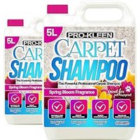 Carpet Cleaning Solution Upholstery Shampoo Spring Bloom - Pink / 10kg