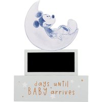 Disney Mickey Countdown to Baby's Arrival Mantel Plaque Blue - Blue