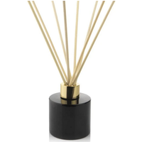 Black Plum and Rhubarb Reed Diffuser - Black