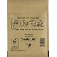 Pack of 100 A000 Mailing Envelopes - Gold