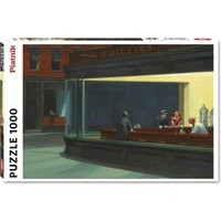 Hopper - Nighthawks 1000 Piece Jigsaw Puzzle - Neutral