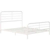 Millie Metal Bed - White / Double