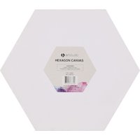 Art Studio Hexagon Canvas