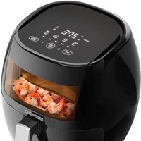 Chefman 7.5 Litre TurboFry Touch Air Fryer with Large Viewing Window - Black
