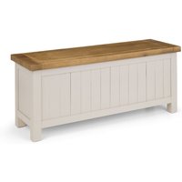 Aspen Bench With Storage - Grey