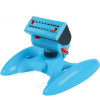 Oscilating Garden Watering Sprinkler Hozelock Compatible Plastic Rain Effect - Blue