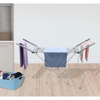 Extra Large Winged Heated Airer - Silver / Heated Airer