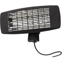 Litecraft, Wall Mount Outdoor Patio Heater - Black Litecraft, Wall Mount Outdoor Patio Heater - Black