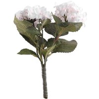 Artificial Hydrangea Bush 22 cm - White