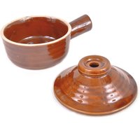 Microwavable Stone Cooker - Brown