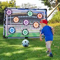 Football Game Target Toys Set for Kids - Multicoloured / CottonFabricPlastic