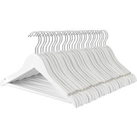 Wooden Childrens Clothes Hangers - White / 2.34kg