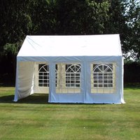 6 x 6m Original Heavy Duty Marquee P.E. - White