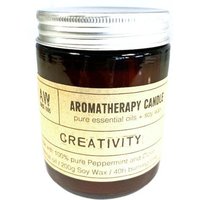 Aromatherapy Candle Creativity - White