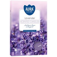 Set of 6 Scentedights Lavender - Purple