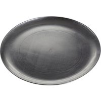 Paxton Silver Coupe Charger Plate - Silver