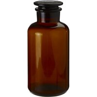 Apothecary Small Amber Glass Bottle - Brown