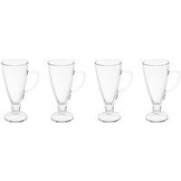 Torta Set Of Four Latte Glasses - Transparent