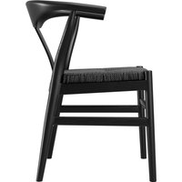 Pair of Aries Dining Chair - Black