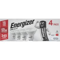 Energizer LED GU10 345lm 4.9W 4000K Lightbulb - Cool White