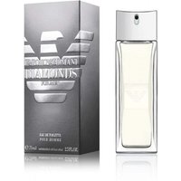 Armani Diamonds Men's Eau de Toilette Aftershave 50ml - Silver / 75ml