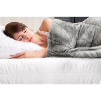 Weighted Sherpa Blanket - Grey / 200cm