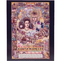 Labyrinth Movie Poster Print - Multicoloured
