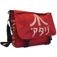 Atari, ATARI Messenger Bag with Japanese Logo - Red Atari, ATARI Messenger Bag with Japanese Logo - Red
