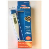 Digital Thermometer with Storage Case - White