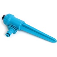Static Spike Garden Watering Sprinkler 12inch Qucik Fix Connection - Blue