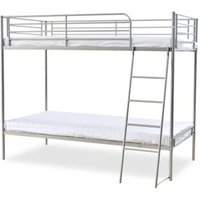 Humza Amani, Torquay Metal Bunk Bed - silver / 34kg Humza Amani, Torquay Metal Bunk Bed - silver / 34kg
