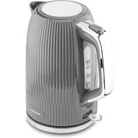 1.7L Fast Boil Cordless Electric Kettle 3000W With Auto Shut Off - Grey