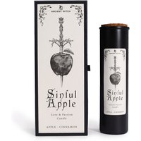 Ancient Witch Ritual Candle Sinful Apple Scent for Meditation Rituals - Black