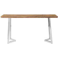 Gabar Natural Bamboo Console Table - Brown